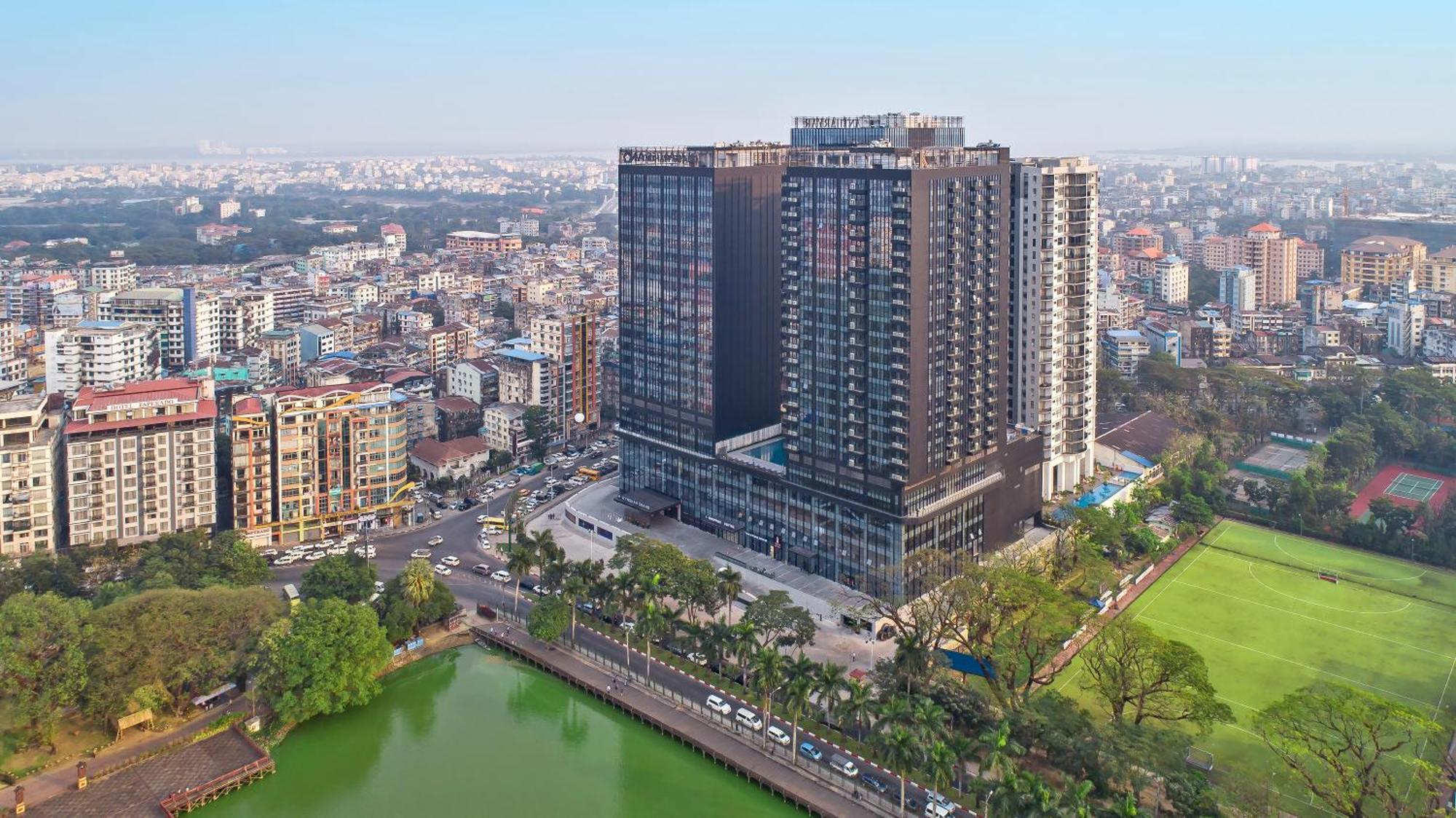 กันตาร์ยาร์ เซอร์วิซ อพาร์ตเมนต์ Aparthotel ย่างกุ้ง ภายนอก รูปภาพ